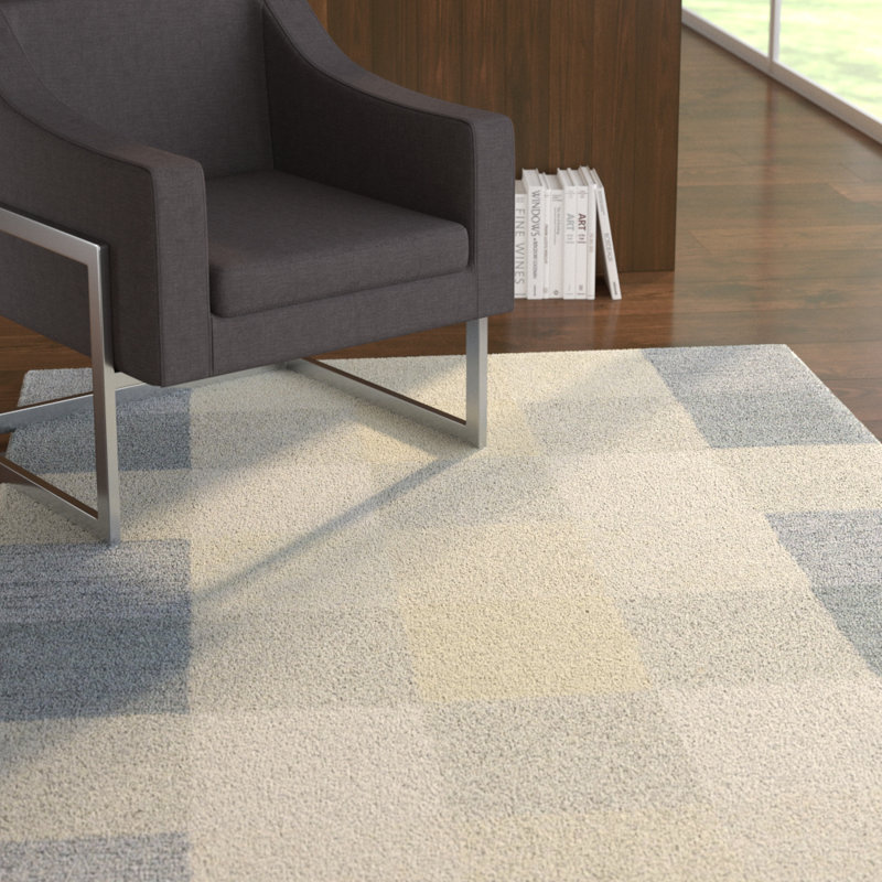 Latitude Run® Bevill Checkerboard Area Rug Wayfair